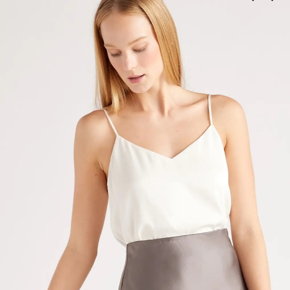 Quince Silk Cami. Size M. NWT
